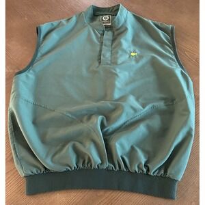 Sunderland of Scotland Masters Augusta National Golf Club Pullover Size XL Green